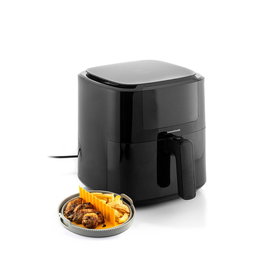 Pack Friteuse à Air avec Balance et Panier en Silicone Pliable pour Friteuses à Air InnovaGoods