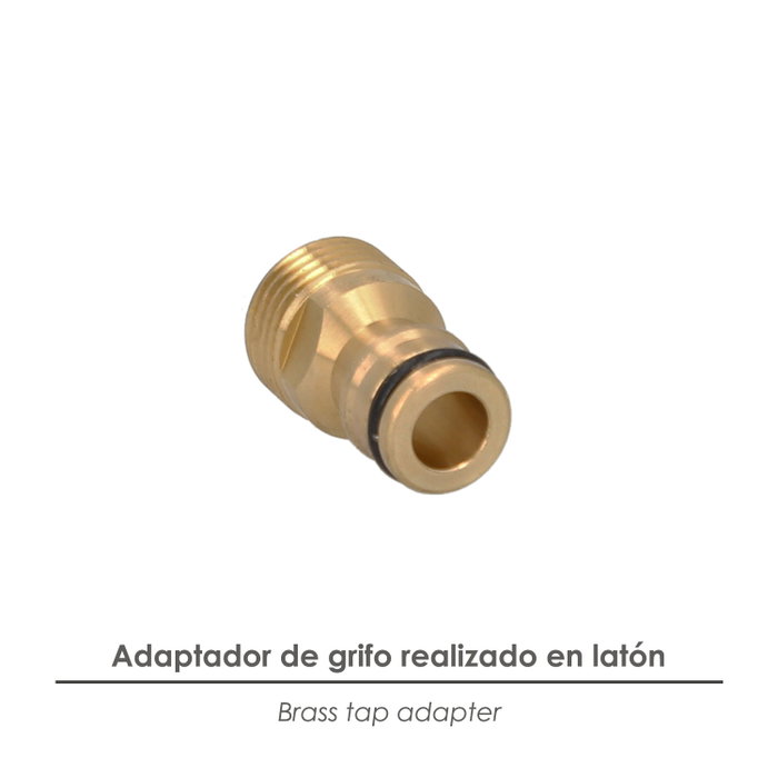 SATURNIA Adaptateur de tuyau en laiton 1/2 pol. mâle