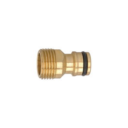 SATURNIA Adaptateur de tuyau en laiton 1/2 pol. mâle