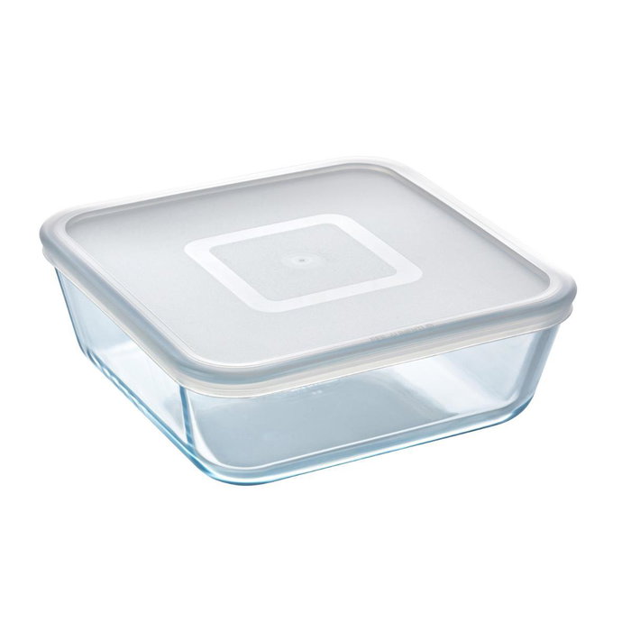 Recipiente Cuadrado Boro Cook & Freeze Pyrex 20x20x7 cm 2 L Recipiente Cuadrado Boro Cook & Freeze Pyrex 20x20x7 cm 2 L