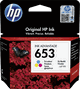 HP Ink 653 Kit de cartouches C,M,Y Standard