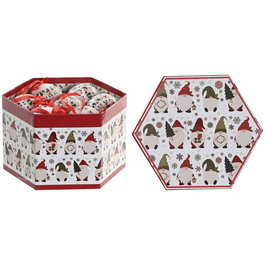 Boules de Noël Home ESPRIT Multicouleur PVC (14 Pièces)