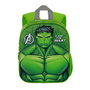 Karactermania - Mochila 3D Elite Hulk Rage - Sac à dos enfant avec motif en relief, compartiment unique et bretelles rembourrées - Dimensions : 26 x 11 x 31 cm