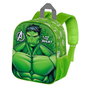 Karactermania - Mochila 3D Elite Hulk Rage - Sac à dos enfant avec motif en relief, compartiment unique et bretelles rembourrées - Dimensions : 26 x 11 x 31 cm