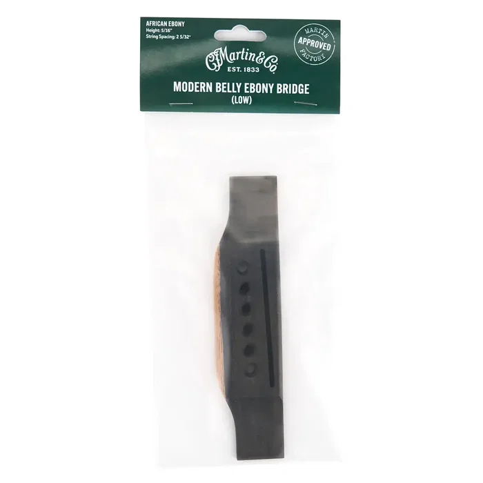 Martin Chevalet Modern Belly en ébène pour basse, 2 5/32'' Martin Chevalet Modern Belly en ébène pour basse, 2 5/32''