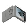 Samsung Coque en silicone avec anneau pour Galaxy Z Flip6 et Z Flip7 FE - Prise en main sûre et coloris tendance