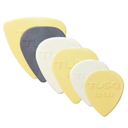 Graphtech TUSQ Lot de 6 médiators assortis avec harmoniques intégrés