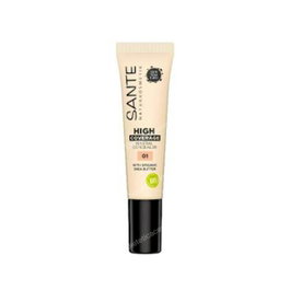 SANTE NATURKOSMETIK Corrector Mineral Alta Cobertura 01 Neutral Ivory - Correcteur minéral haute couverture 8 ml - Teint uniforme - Texture crèmeuse