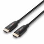 Lindy Câble HDMI Hybride Fibre Optique 8K@60Hz 4K@120Hz 48Gbps HDR10+ Dolby Atmos eARC 60m Compatible HDMI 2.1