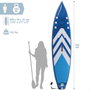 Intex Tabla Paddle Surf Aqua Quest 350T Touring Sup 350X79Cm C/Acc