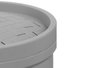 Kinvara Vaporera en Silicone Gris 17.5x17.5x10.5 cm (Set de 12)