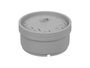 Kinvara Vaporera en Silicone Gris 17.5x17.5x10.5 cm (Set de 12)