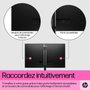 HP Écran Tactile PC Professionnel 23,8 Pouces FHD IPS 75 Hz - Modèle E24t G5 avec Réglage Ergonomique, Ports USB et Conception Écoresponsable