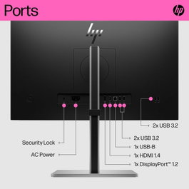 HP E24t G5 Écran tactile FHD 23,8 pouces Noir