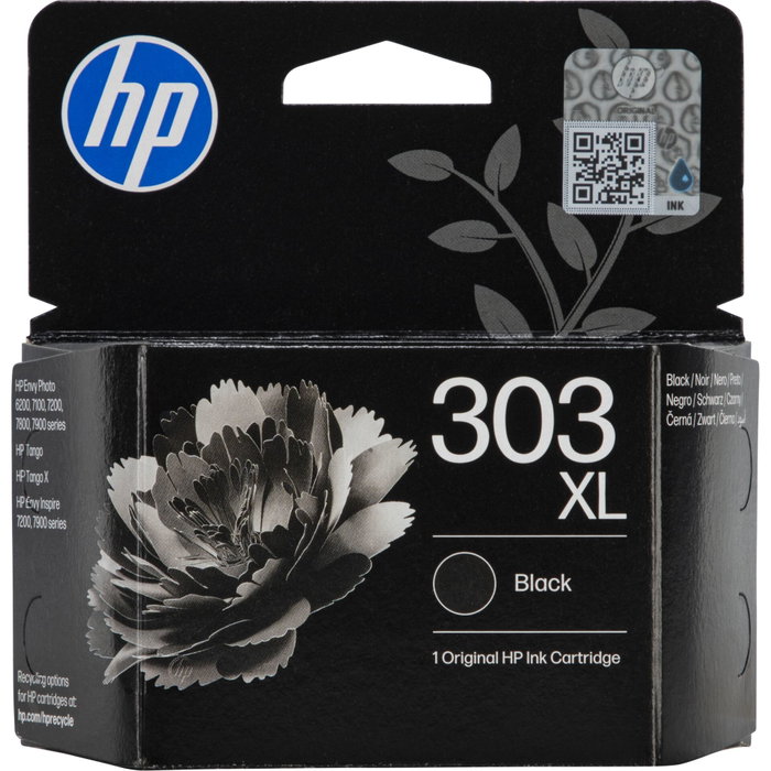 HP 303XL Cartouche d'encre noire grande capacité HP 303XL Cartouche d'encre noire grande capacité