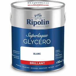 Ripolin Laque glycéro blanc brillant - 2 L