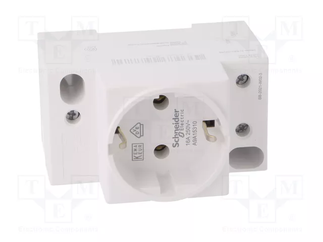 SCHNEIDER ELECTRIC ACTI9 Prise Schuko simple pour rail DIN SCHNEIDER ELECTRIC ACTI9 Prise Schuko simple pour rail DIN