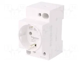 SCHNEIDER ELECTRIC ACTI9 Prise Schuko simple pour rail DIN