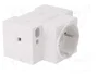 SCHNEIDER ELECTRIC ACTI9 Prise Schuko simple pour rail DIN