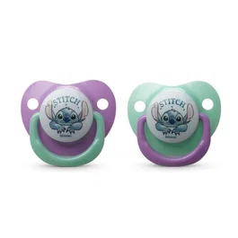 Thermobaby Lot de 2 sucettes anatomiques Lilo & Stitch en silicone
