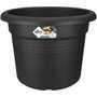 Elho Pot de fleurs Rond Green Basics Noir Ø 45 cm