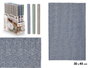 Kinvara Set de 3 Salvamantels 30x45 cm PVC et Polyester - Couleurs Assorties Aléatoires (Set de 48)