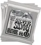 Ernie Ball Silver Slinky John Mayer Signature 10,5-47 Pack 3 Cordes Électriques