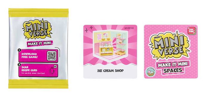 MGA Miniverse Spaces Starter Pack Ice Cream