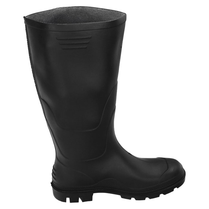 WOLFPACK LINEA PROFESIONAL Bottes hautes en caoutchouc noires, taille 46