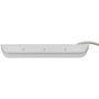 Brennenstuhl Estilo Corner Multiprise 4 voies Argent/Blanc