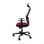 Piqueras y Crespo Chaise de Bureau 1D036N1 Bordeaux
