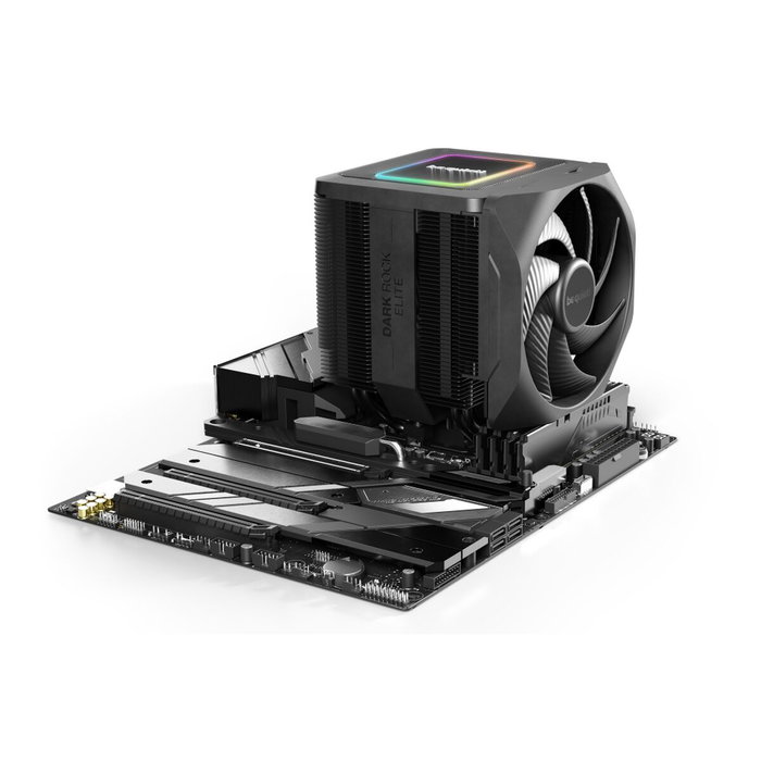 be quiet! Dark Rock Elite Ventirad CPU Noir avec éclairage ARGB be quiet! Dark Rock Elite Ventirad CPU Noir avec éclairage ARGB