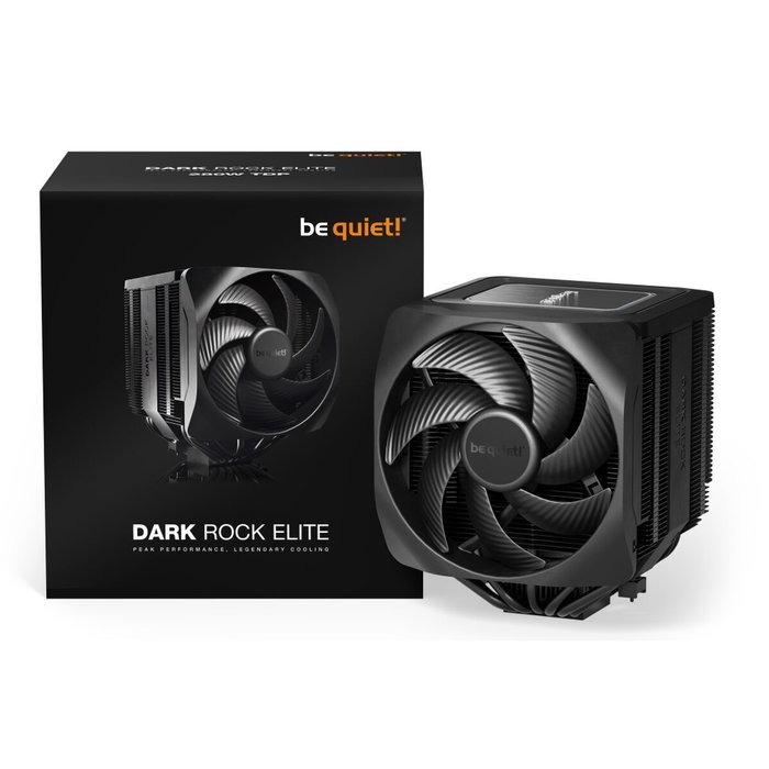 be quiet! Dark Rock Elite Ventirad CPU Noir avec éclairage ARGB be quiet! Dark Rock Elite Ventirad CPU Noir avec éclairage ARGB