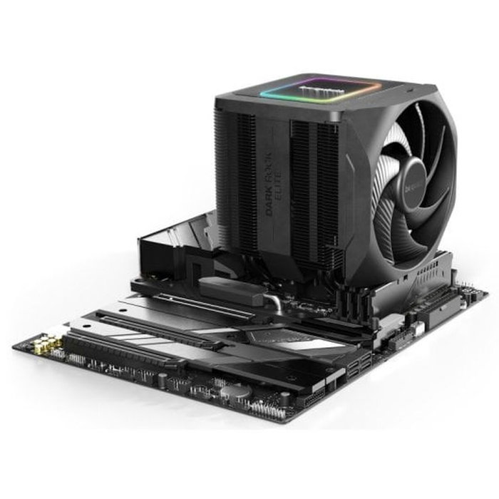 be quiet! Dark Rock Elite Ventirad CPU Noir avec éclairage ARGB be quiet! Dark Rock Elite Ventirad CPU Noir avec éclairage ARGB
