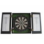 BigBuy Fun Cible Bristel avec Cabinet et 6 Fléchettes en Acier