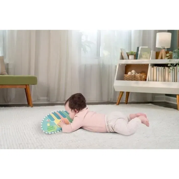 Ingenuity Balancelle Électrique et Transat à Bascule 4 en 1 Evolutif Sylvi avec Jeu Piano Bébé Inclus - Pour Nouveau-né à 2 Ans