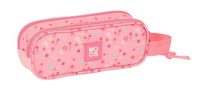 Safta Moos Passion Porte-tout double recyclé, boîte de rangement, 21 x 8 x 6 cm