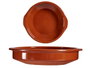 La Dehesa Cazuela Rond En Terre Cuite Miel Diamètre 30 cm (Set de 8)