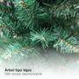 GSC Evolution Sapin de Noël artificiel type crayon Bousso 1,8m 580 branches