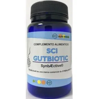 Alfa Herbal Sci Gutbiotic - Probiotiques pour le microbiote intestinal - 30 gélules Alfa Herbal Sci Gutbiotic - Probiotiques pour le microbiote intestinal - 30 gélules