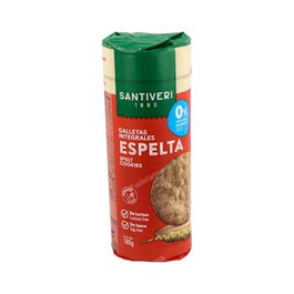 SANTIVERI Biscuits intégraux à l'épeautre 0% sucres