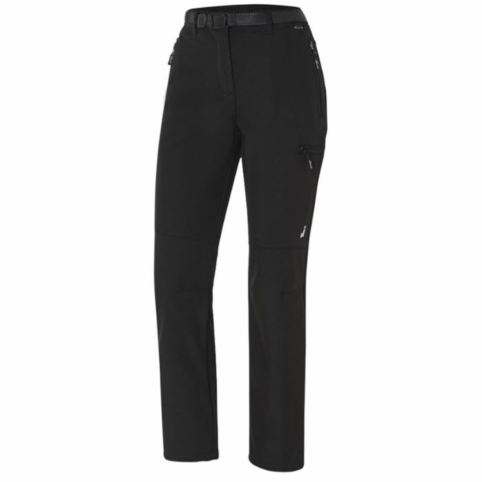 Pantalon de sport long Joluvi Soft-Tech Noir Unisexe Pantalon de sport long Joluvi Soft-Tech Noir Unisexe