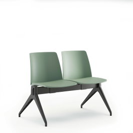 Piqueras y Crespo Banquette de travail en PVC Vert