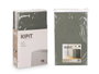 Kipit Boîte de Rangement Pliante Organisateur 35x35x58 cm Assorti Blanc Gris Noir Tissu Non Tissé Carton (Set de 12)