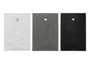 Kipit Boîte de Rangement Pliante Organisateur 35x35x58 cm Assorti Blanc Gris Noir Tissu Non Tissé Carton (Set de 12)