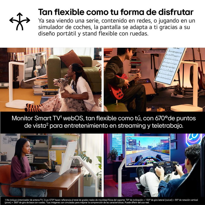 Écran LG 32SR50WF-W.EEU Full HD 32"