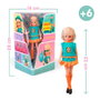 Famosa Poupée Chabel High School Édition 1989 CHB00000 avec Uniforme et Accessoires, Collection