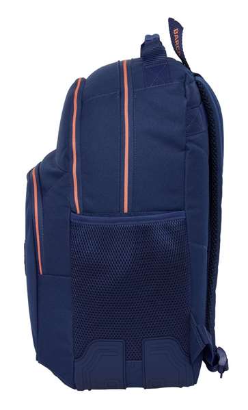 Safta Mochila double adaptée poussette FC Barcelone 2e équipement - 32 x 42 x 15 cm