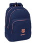 Safta Mochila double adaptée poussette FC Barcelone 2e équipement - 32 x 42 x 15 cm
