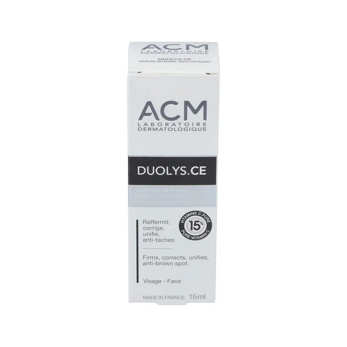 ACM LABORATOIRES Duolys Ce 15% 15Ml Sérum Anti-âge à la Vitamine C ACM LABORATOIRES Duolys Ce 15% 15Ml Sérum Anti-âge à la Vitamine C